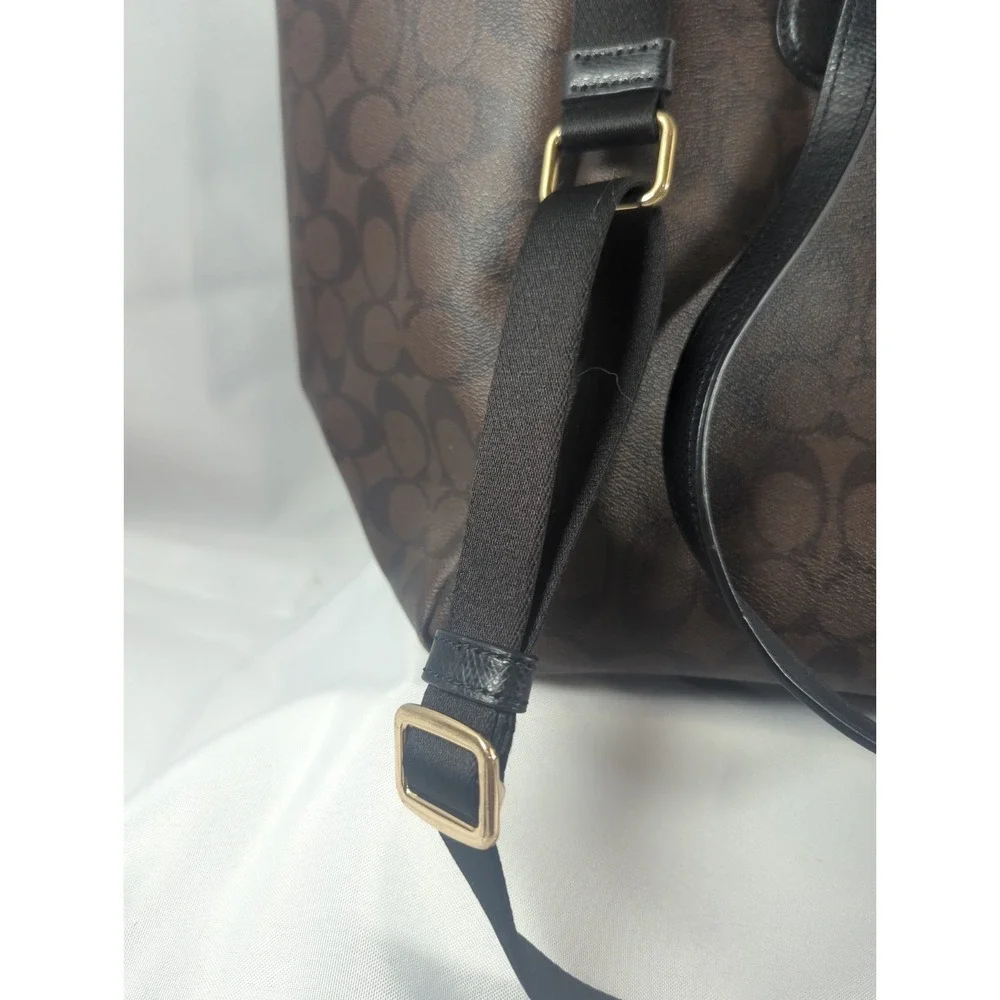 Coach Monogram Baby Diaper Bag Signature Crossbody Tote